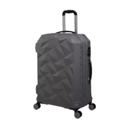 Ice Cap Plus - 3pc Set (Frost Grey) -IT Luggage Store 32630 HK16 2528A08FrostedgreySSFrontpanel25in