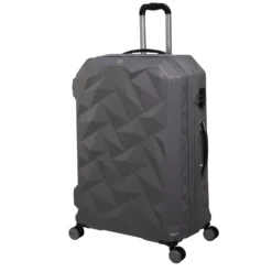 Ice Cap Plus - 3pc Set (Frost Grey) -IT Luggage Store 32630 HK16 2528A08FrostedgreySSFrontpanel29in