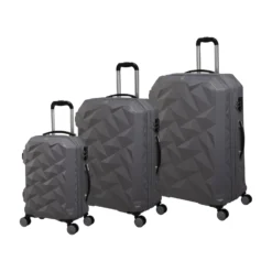 Ice Cap Plus - Cabin (Frost Grey) -IT Luggage Store 32630 HK16 2528A08FrostedgreySSFrontpanel 5f097210 39da 4ff7 a0b2 973aba42d9d9