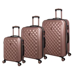 IT Luggage Cushion Lux - Cabin (Metallic Rose Gold) -IT Luggage Store 32631 HK16 1646A08MetallicrosegoldSSFrontpanelcopy bbf25dd5 4ffc 4f2e a42e 39b8f71e7234
