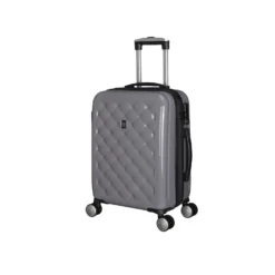 IT Luggage Cushion Lux - 3pc Set (Silver) -IT Luggage Store 32631 HK16 1646A08Silver Aluminiumwhite SSFrontpanel18.5in