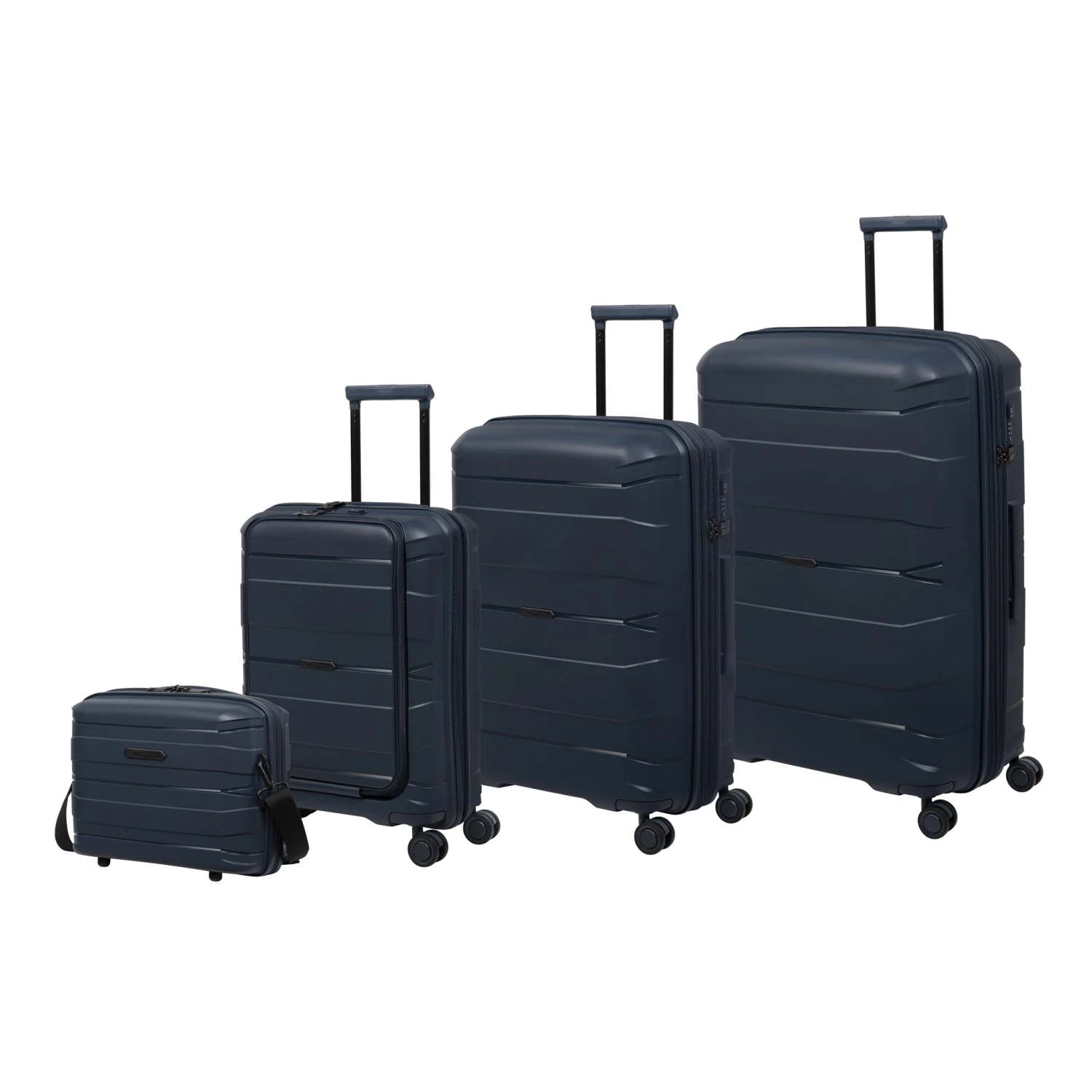 IT Luggage Momentous - 4-Piece Set (Tibetan Lan) 1 IT Luggage Momentous - 4-Piece Set (Tibetan Lan)