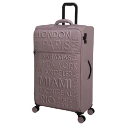 IT Luggage Citywide - 3pc Set (Pale Mauve) -IT Luggage Store 32757 UK12 2648 08PalemauveSSFrontpanel29in