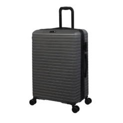Attuned - 3pc Set (Charcoal) -IT Luggage Store 32772 UK16 2620 08CharcoalgreySSFrontpanel25in