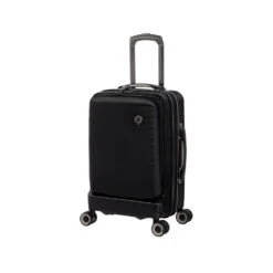 Rapidity - 3pc Set (Black) -IT Luggage Store 32798 UK16 2911 08BlackSSFrontpanel18.5in