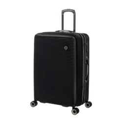 Rapidity - 3pc Set (Black) -IT Luggage Store 32798 UK16 2911 08BlackSSFrontpanel25in medium