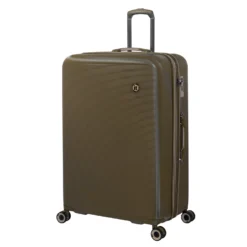 Rapidity - 3pc Set (Dark Olive) -IT Luggage Store 32798 UK16 2911 08DarkoliveSSFrontpanel29in large