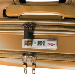 Rapidity - Cabin (Cuban Gold) -IT Luggage Store 32798 UK16 2911 08cuban gold TSA open close2
