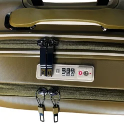 Rapidity - Cabin (Dark Olive) -IT Luggage Store 32798 UK16 2911 08dark olive TSA open close