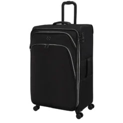 IT Luggage Trinary - 4pc Set (Black) -IT Luggage Store 32909 UK12 2875 08BlackSSFrontpanel29in