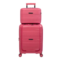 IT Luggage Momentous - 4-Piece Set (Calypso Coral) -IT Luggage Store 32912 UK15 2886 08 15 2886 15CalypsocoralSSFrontpanel