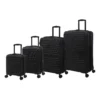 IT Luggage Eco-Protect - 4pc Set (Black)