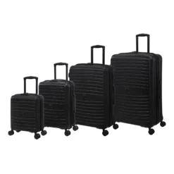 IT Luggage Eco-Protect - 4pc Set (Black)