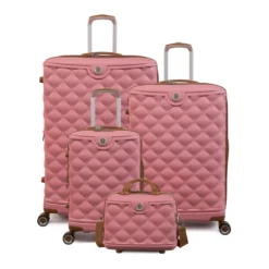 IT Luggage Indulging - Large (Flamingo Pink) -IT Luggage Store 32964 UK16 3039 08 16 3039 15FlamingoPinkSSFrontpanelset3 fecf55ef da46 4cdb a542 963fa3324749