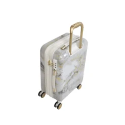 IT Luggage Sheen - Cabin (Gold Greyscale Marble) -IT Luggage Store 32980 UK16 2269B08GoldgreyscalemarbleSSBacktop18.9in