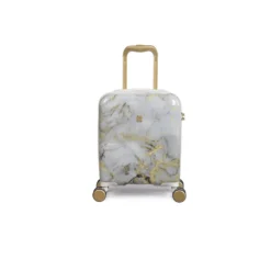 IT Luggage Sheen - 4pc Set (Gold Greyscale Marble) -IT Luggage Store 32980 UK16 2269B08GoldgreyscalemarbleSSFrontpaneldirect14.7in