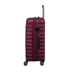 IT Luggage Fusional - 4pc Set (Dark Red) -IT Luggage Store 32987A UK16 2920 08DarkredsS055SSSidewithsingleexpclosed