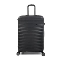 IT Luggage Fusional - 4pc Set (Warm Charcoal) -IT Luggage Store 32987A UK16 2920 08Warmcharcoal Magnet S561SSFrontpaneldirectly25in