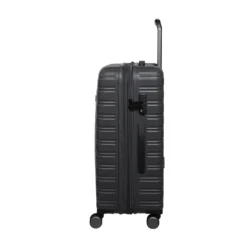 IT Luggage Fusional - 4pc Set (Warm Charcoal) -IT Luggage Store 32987A UK16 2920 08Warmcharcoal Magnet S561SSSidewithsingleexpclosed