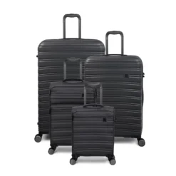 IT Luggage Fusional - 4pc Set (Warm Charcoal)
