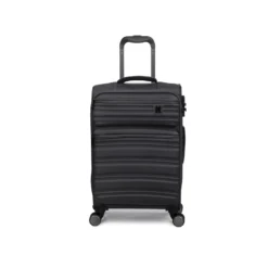 IT Luggage Fusional - 4pc Set (Warm Charcoal) -IT Luggage Store 32987B UK12 2920 08Warmcharcoal Magnet S561SSFrontpaneldirectly19.4in