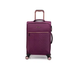 IT Luggage Bewitching - 5pc Set (Purple Potion) -IT Luggage Store 33095 UK12 2686 08PurplepotionSSFrontpaneldirectly19.4in