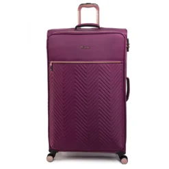 IT Luggage Bewitching - 5pc Set (Purple Potion) -IT Luggage Store 33095 UK12 2686 08PurplepotionSSFrontpaneldirectly32.2in
