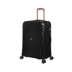 IT Luggage Glitzy - 5pc Set (Black) -IT Luggage Store 33109 UK16 2888A08BlackSSFrontpanel23in