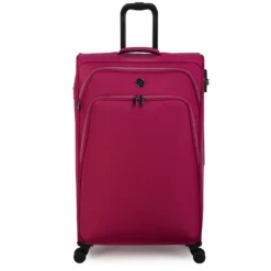 IT Luggage Trinary - 4pc Set (Viva Magenta) -IT Luggage Store 33167 UK12 2875 08Magentablush Vivamagenta SSFrontpaneldirectly29in