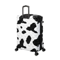 IT Luggage Indulging II - 4pc Set (Moo Cow Print) -IT Luggage Store 33198 UK16 3039A08Moocowblack whiterepeatprintSSBackpanel 91c396c0 218a 4e78 8212 7881d7b61582