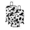 IT Luggage Indulging II - 4pc Set (Moo Cow Print)