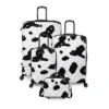 IT Luggage Indulging - 4pc Set (Moo Cow Print)
