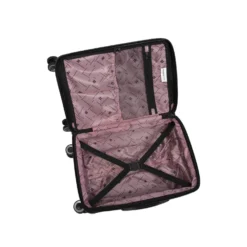 IT Luggage Indulging II - Cabin With Pocket (Moo Cow Print) -IT Luggage Store 33198 UK16 3039A08Moocowblack whiterepeatprintSSinterior18.5in 88bef8bd 9bb7 41c7 98b2 32ee086038dc