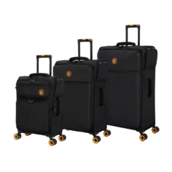Simultaneous - Large (Black) -IT Luggage Store 33202 UK12 2900 08BlackSSFrontpanel 2ac2f874 e08d 47fe a958 922a1e08ff70