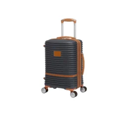 IT Luggage Replicating - 3pc Set (Charcoal) -IT Luggage Store 61284 US16 2632 08DarkshadowwithalmondtrimS015SSFrontpanel18.5in