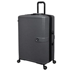 IT Luggage Helixian - 3pc Set (Charcoal) -IT Luggage Store 61334 US16 2842 08CharcoalgreyS022SSFrontpanel29in