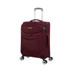 IT Luggage Intrepid - 4pc Set (Dark Red) -IT Luggage Store 61356 US12 2078D08DarkredS055SSFrontpanel19.5in