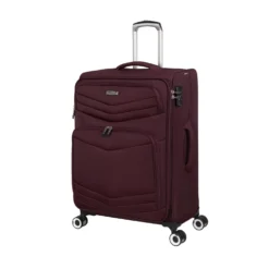 IT Luggage Intrepid - 4pc Set (Dark Red) -IT Luggage Store 61356 US12 2078D08DarkredS055SSFrontpanel24in