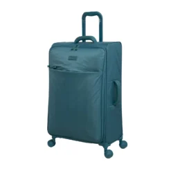 IT Luggage Lustrous - 3pc Set (Harbour Blue) -IT Luggage Store 61362 US12 2194 08HarbourblueS581Frontpanel25inB