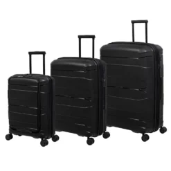 IT Luggage Momentous - Cabin (Black) -IT Luggage Store 61386 HK15 2886 08BlackS001SSFrontpanel