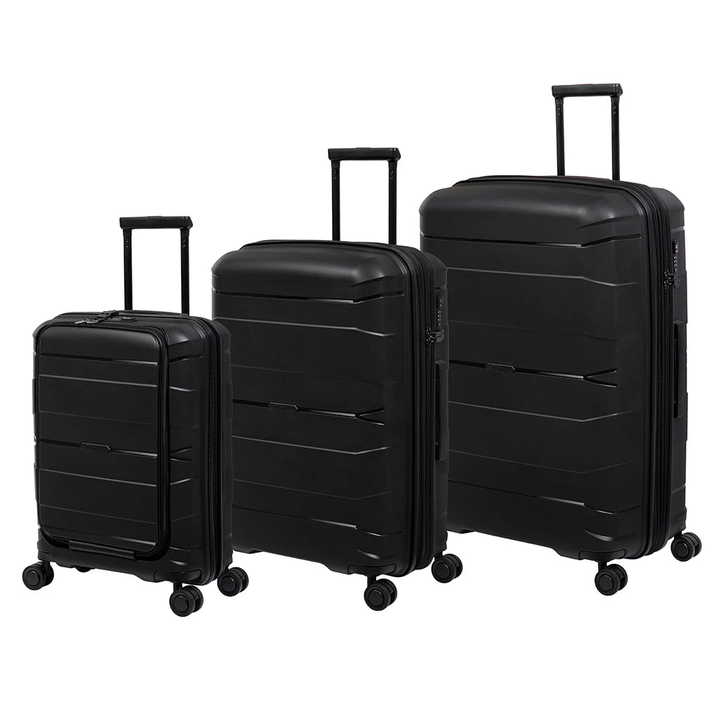 IT Luggage Momentous - 3-Piece Set (Black) 1 IT Luggage Momentous - 3-Piece Set (Black)