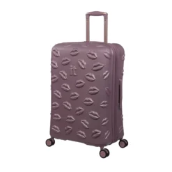 IT Luggage Liptastic - 4pc Set (Wistful Mauve) -IT Luggage Store 61536 US16 2834 08WistfulmauveS185SSFrontpanel25in