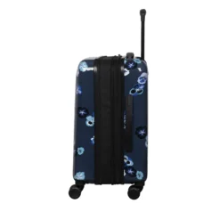 IT Luggage Sheen - 2pc Set (Pansies Floral Blue Depths) -IT Luggage Store 61665 US16 2269C08PansiesfloralbluedepthsP723SSSingleexp