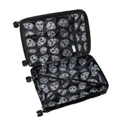 IT Luggage Candy Calavera - 4pc Set (Black Marble) -IT Luggage Store CandyCalavera16 2918AEmptyInteriorview