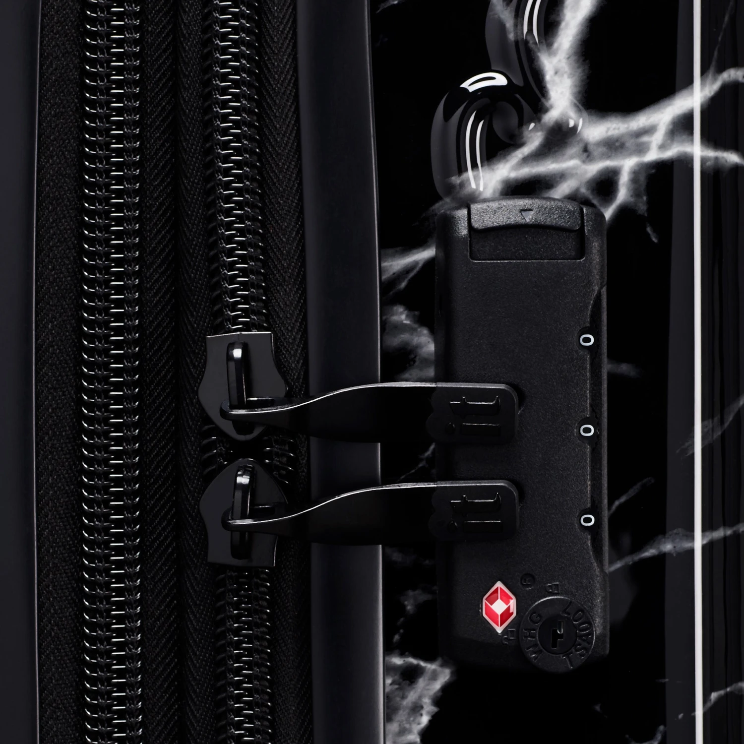 IT Luggage Candy Calavera - Cabin (Black Marble) 9 IT Luggage Candy Calavera - Cabin (Black Marble) - Image 9