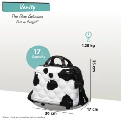 IT Luggage Store -IT Luggage Store Indulging Moo vanity dims weights