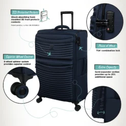 IT Luggage Precursor - Large (Dress Blues) 16 IT Luggage Precursor - Large (Dress Blues) -IT Luggage Store Precursor Large Blue Infographic