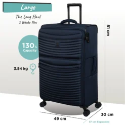 IT Luggage Precursor - Large (Dress Blues) 25 IT Luggage Precursor - Large (Dress Blues) -IT Luggage Store Precursor Large blue dims weights